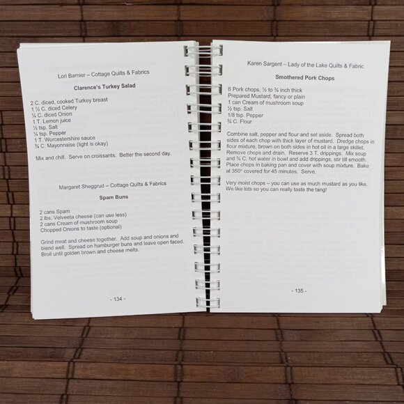 Row By Row Patterns Recipes Minnesota 2001 Wild West Shop Hop Quilt Shops Cookbo - Picture 6 of 8